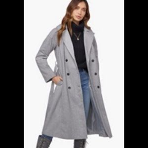 NWT Exaggerated Herringbone coat